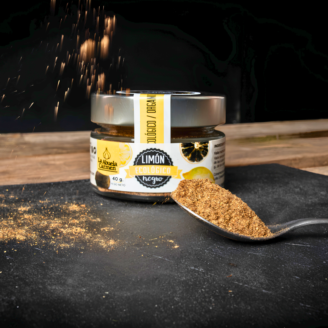 Ekologiški juodosios laimo citrinos milteliai „La Abuela Carmen“, 40g