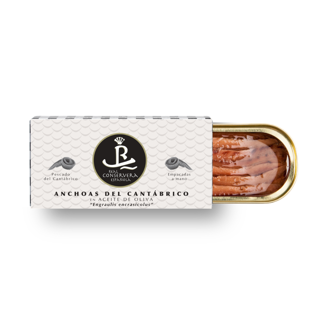 Anchoas del Cantábrico en aceite de oliva (45g)