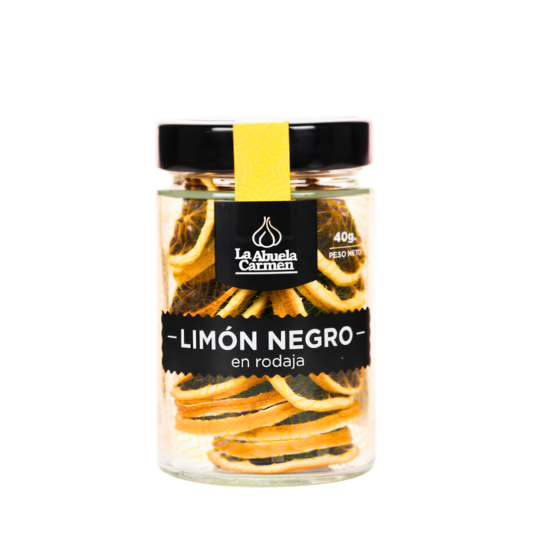 Dehidratuoti juodosios laimo citrinos griežinėliai „La Abuela Carmen“, Netto 40g