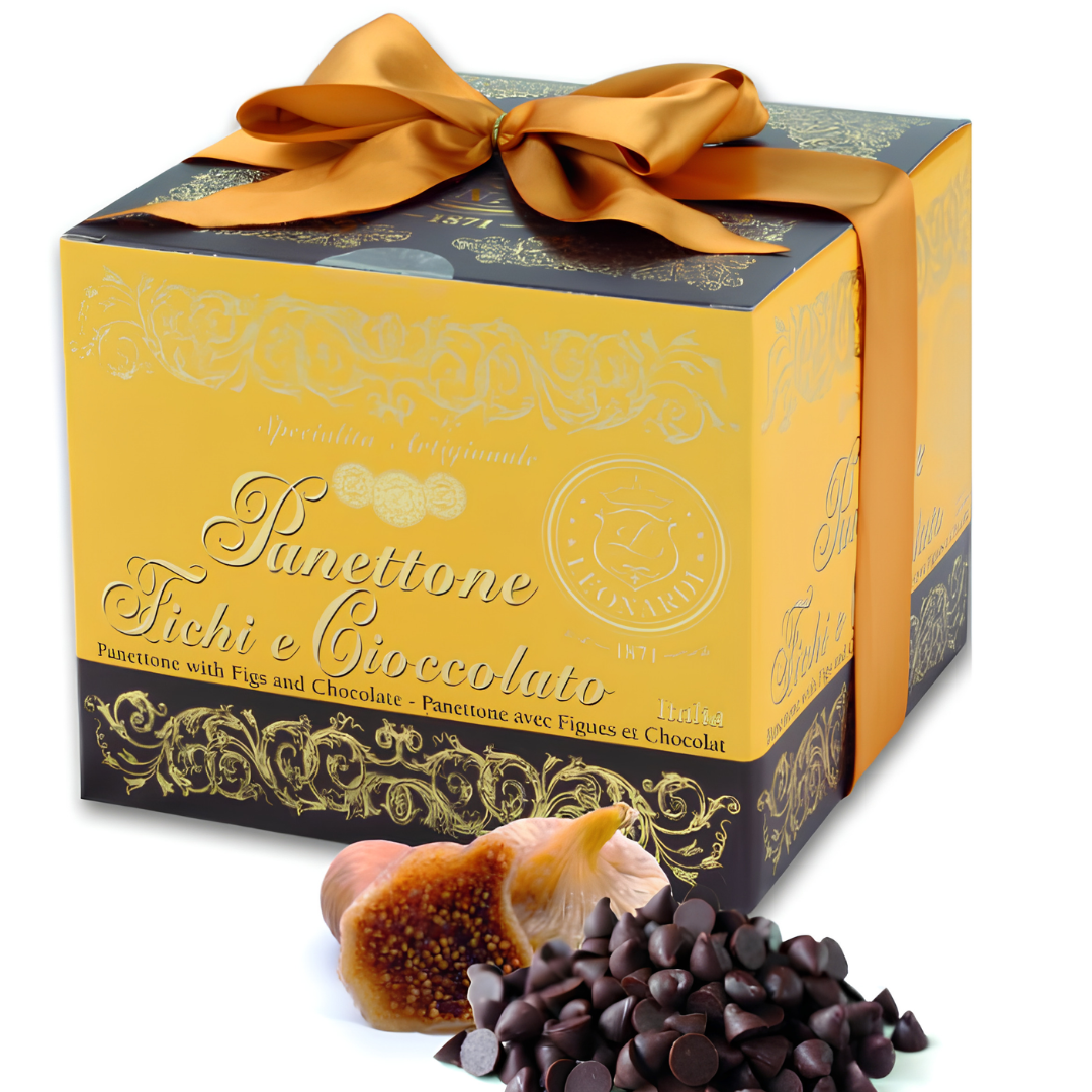 Itališkas „Panettone“ su balzaminio acto kremu, figomis ir šokoladu, 750 g